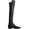 Stuart Weitzman Women’s 5050 Flat Boots(Black Nappa)