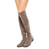 Stuart Weitzman Women’s 5050 Flat Boots(Topo)
