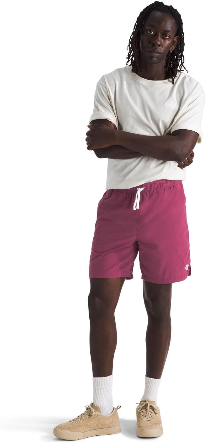 image:imageTHE NORTH FACE Mens Action Shorts 20 Lightweight ampamp Breathable Nylon Shorts With Flashdry Technology ampamp Adjustable DrawcordCyber Berry