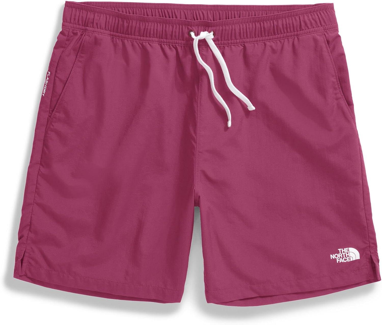image:imageTHE NORTH FACE Mens Action Shorts 20 Lightweight ampamp Breathable Nylon Shorts With Flashdry Technology ampamp Adjustable DrawcordCyber Berry