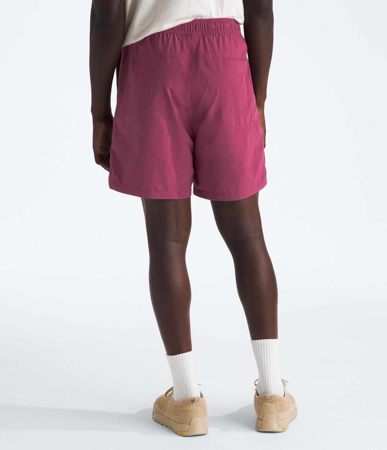 image:imageTHE NORTH FACE Mens Action Shorts 20 Lightweight ampamp Breathable Nylon Shorts With Flashdry Technology ampamp Adjustable DrawcordCyber Berry