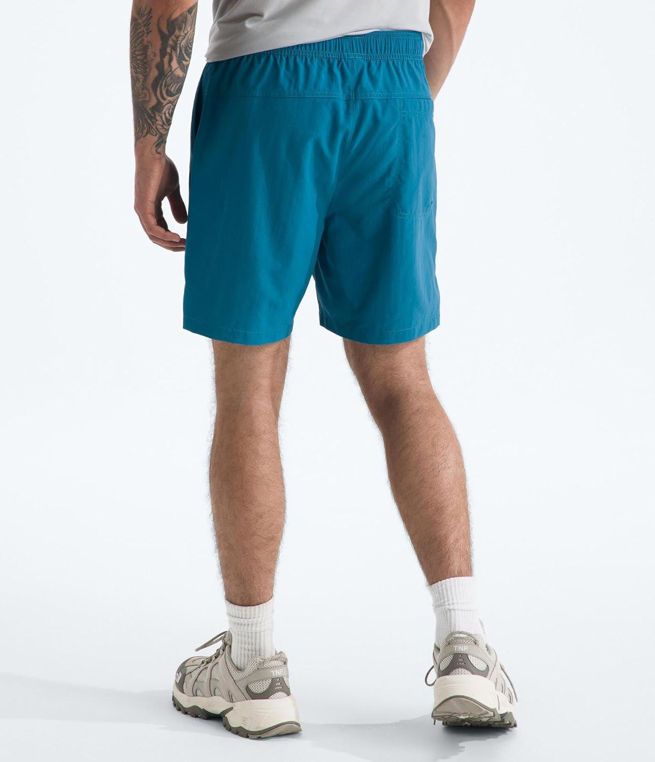 image:imageTHE NORTH FACE Mens Action Shorts 20 Lightweight ampamp Breathable Nylon Shorts With Flashdry Technology ampamp Adjustable DrawcordDusk Blue