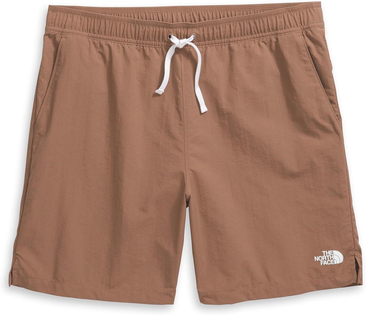 image:imageTHE NORTH FACE Mens Action Shorts 20 Lightweight ampamp Breathable Nylon Shorts With Flashdry Technology ampamp Adjustable DrawcordLatte