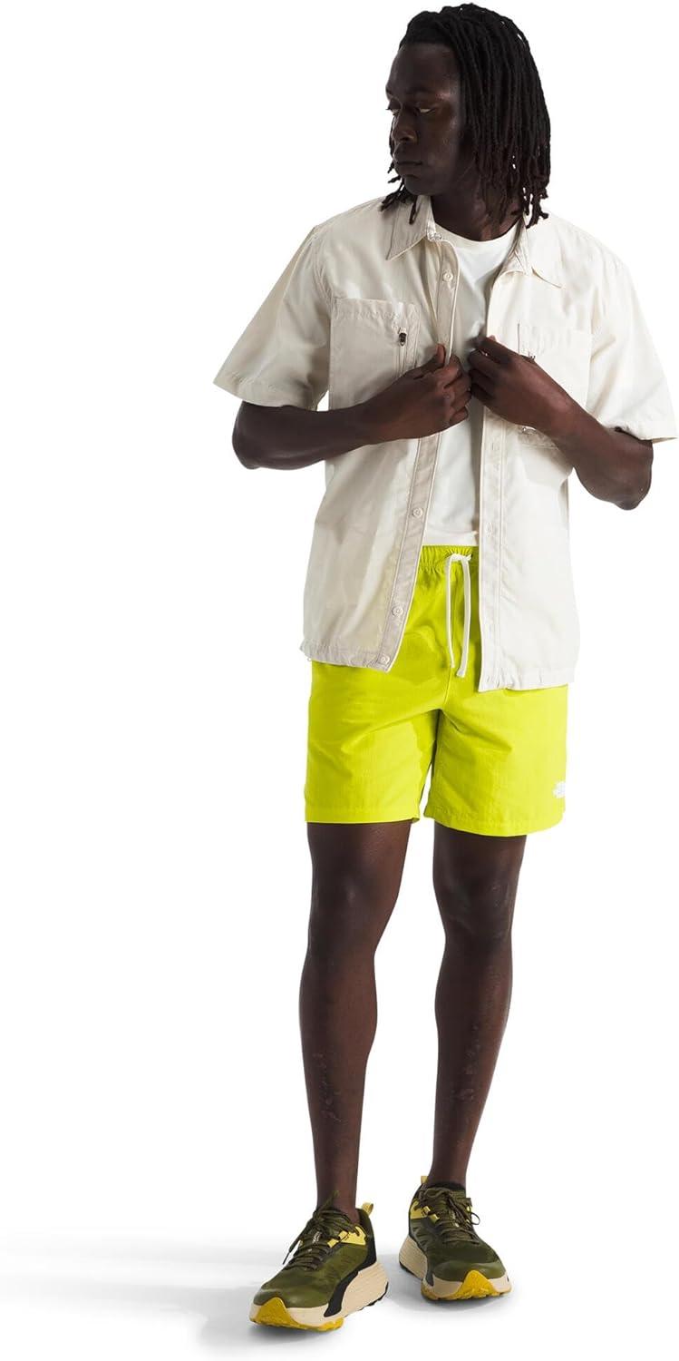 image:imageTHE NORTH FACE Mens Action Shorts 20 Lightweight ampamp Breathable Nylon Shorts With Flashdry Technology ampamp Adjustable DrawcordSulphur Spring Green