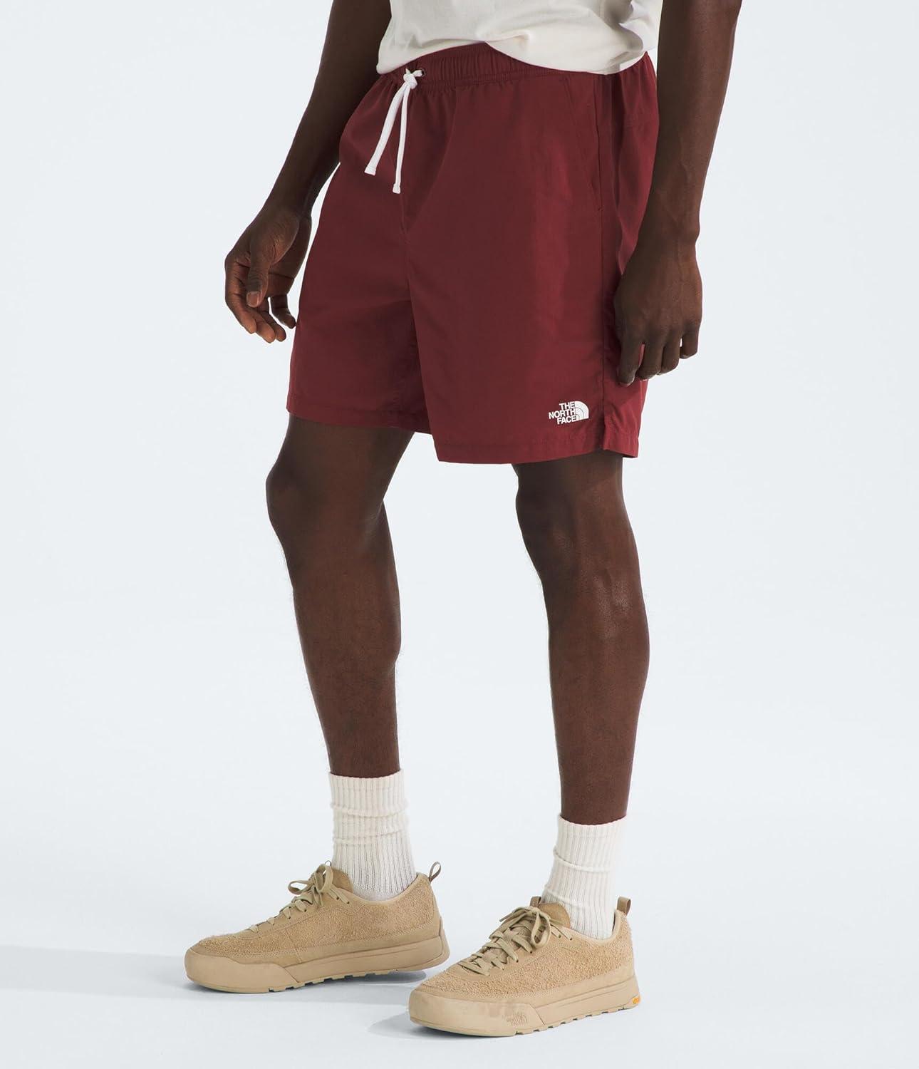 image:imageTHE NORTH FACE Mens Action Shorts 20 Lightweight ampamp Breathable Nylon Shorts With Flashdry Technology ampamp Adjustable DrawcordSumac