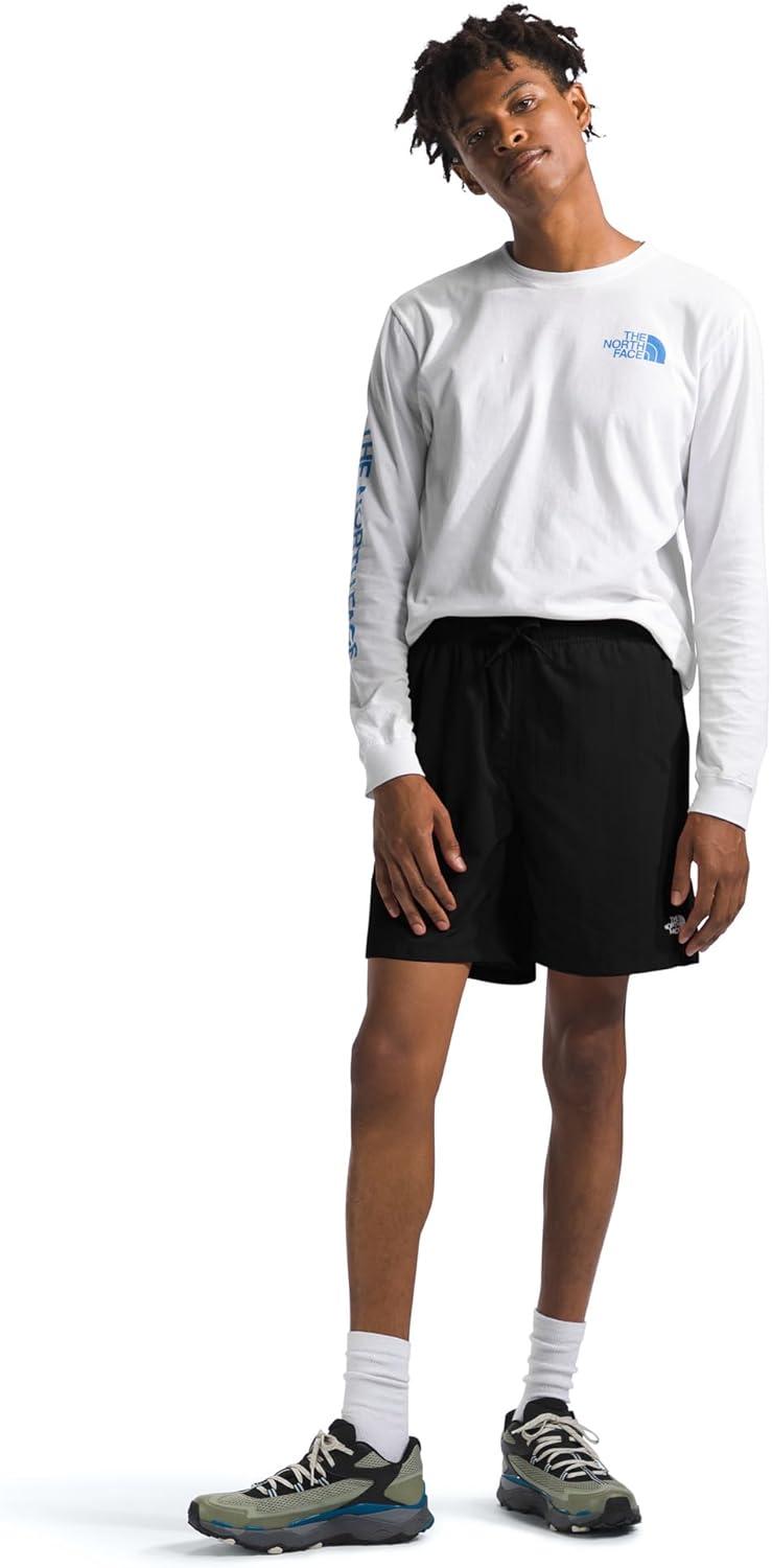 image:imageTHE NORTH FACE Mens Action Shorts 20 Lightweight ampamp Breathable Nylon Shorts With Flashdry Technology ampamp Adjustable DrawcordTnf Black