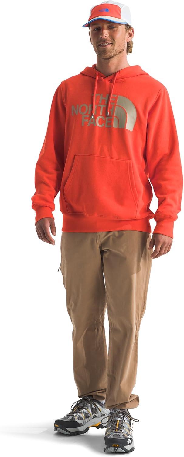 image:imageTHE NORTH FACE Mens Half Dome Pullover HoodieCrimson Orange