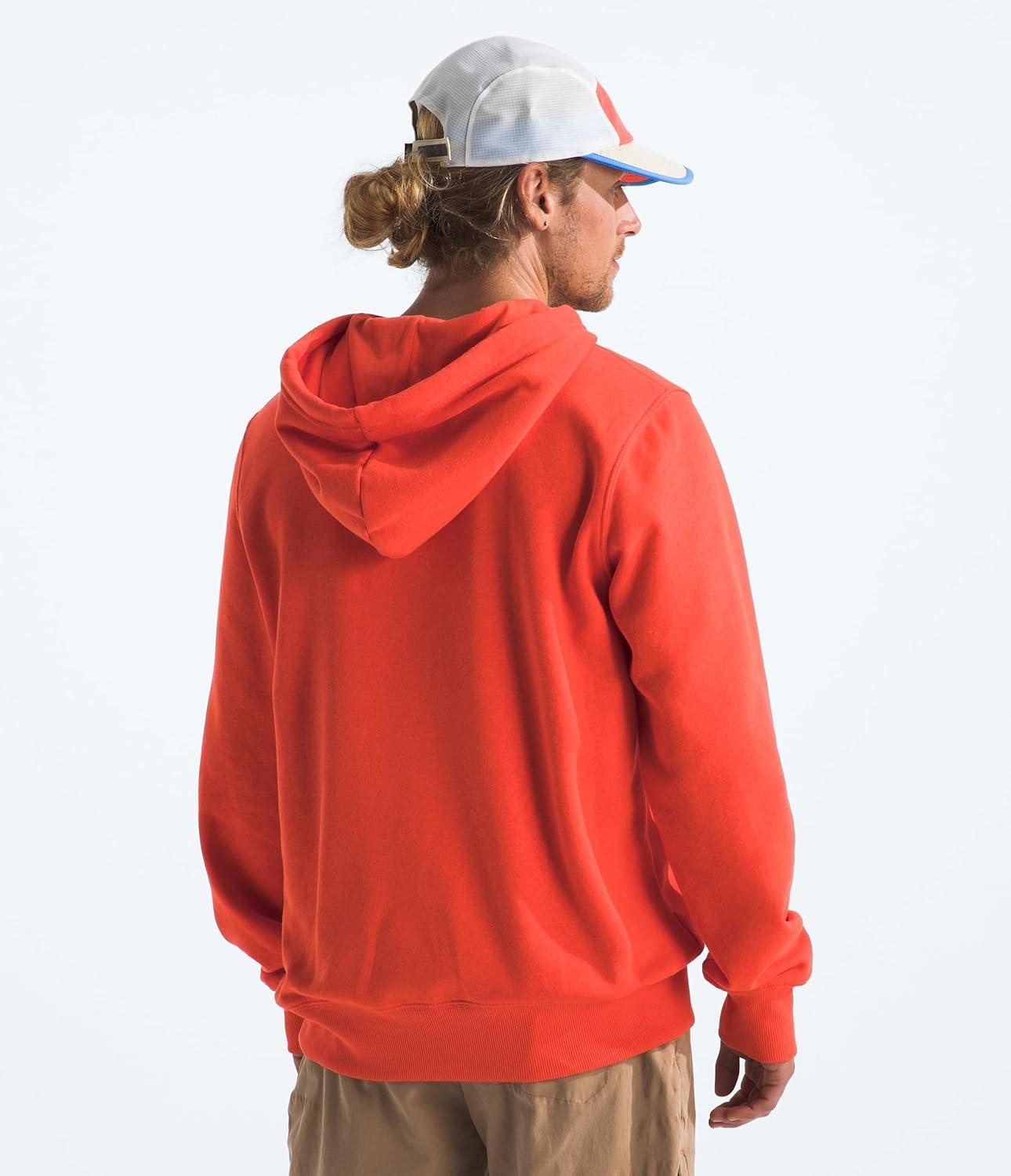 image:imageTHE NORTH FACE Mens Half Dome Pullover HoodieCrimson Orange