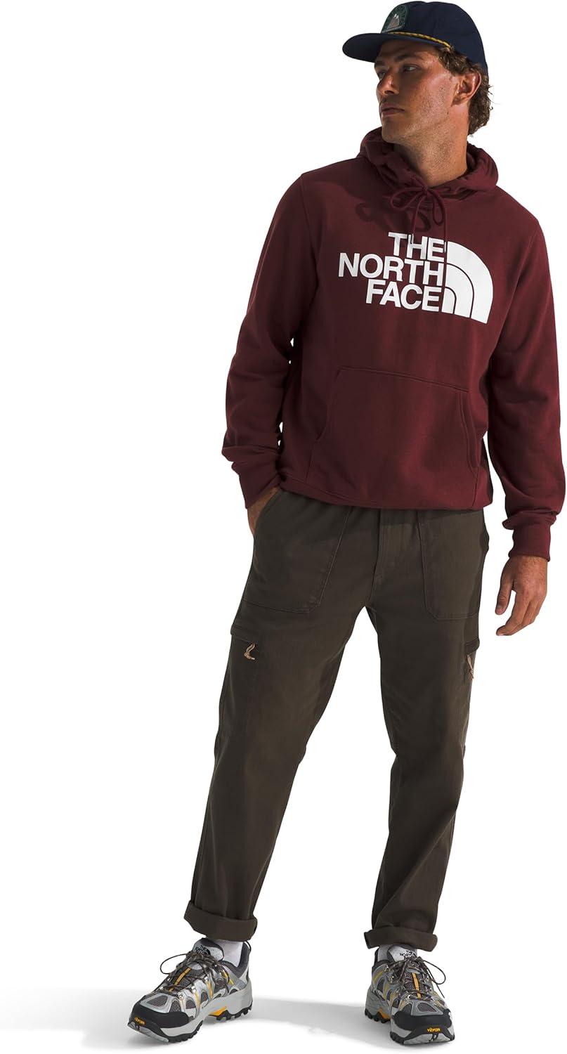 image:imageTHE NORTH FACE Mens Half Dome Pullover HoodieSumacTnf White
