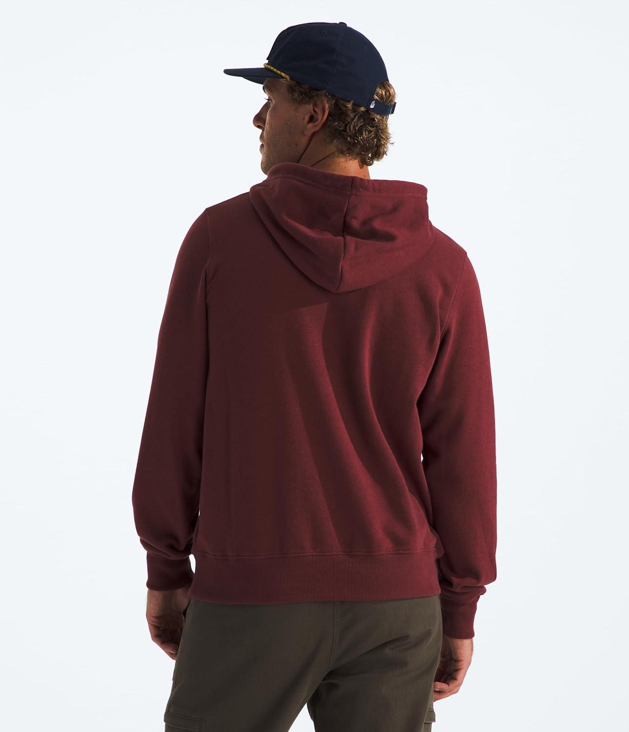 image:imageTHE NORTH FACE Mens Half Dome Pullover HoodieSumacTnf White