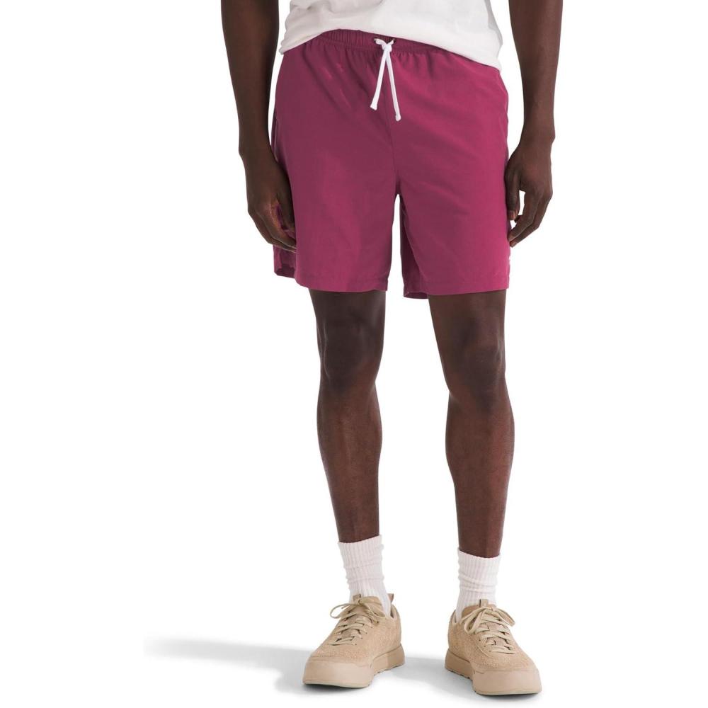 image:imageTHE NORTH FACE Mens Action Shorts 20 Lightweight ampamp Breathable Nylon Shorts With Flashdry Technology ampamp Adjustable DrawcordCyber Berry