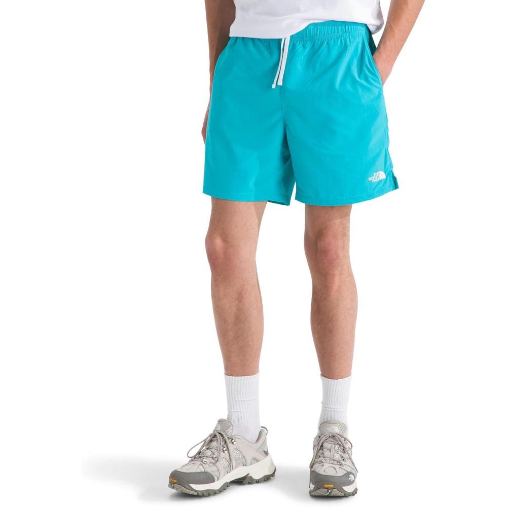 image:imageTHE NORTH FACE Mens Action Shorts 20 Lightweight ampamp Breathable Nylon Shorts With Flashdry Technology ampamp Adjustable DrawcordGalactic Blue