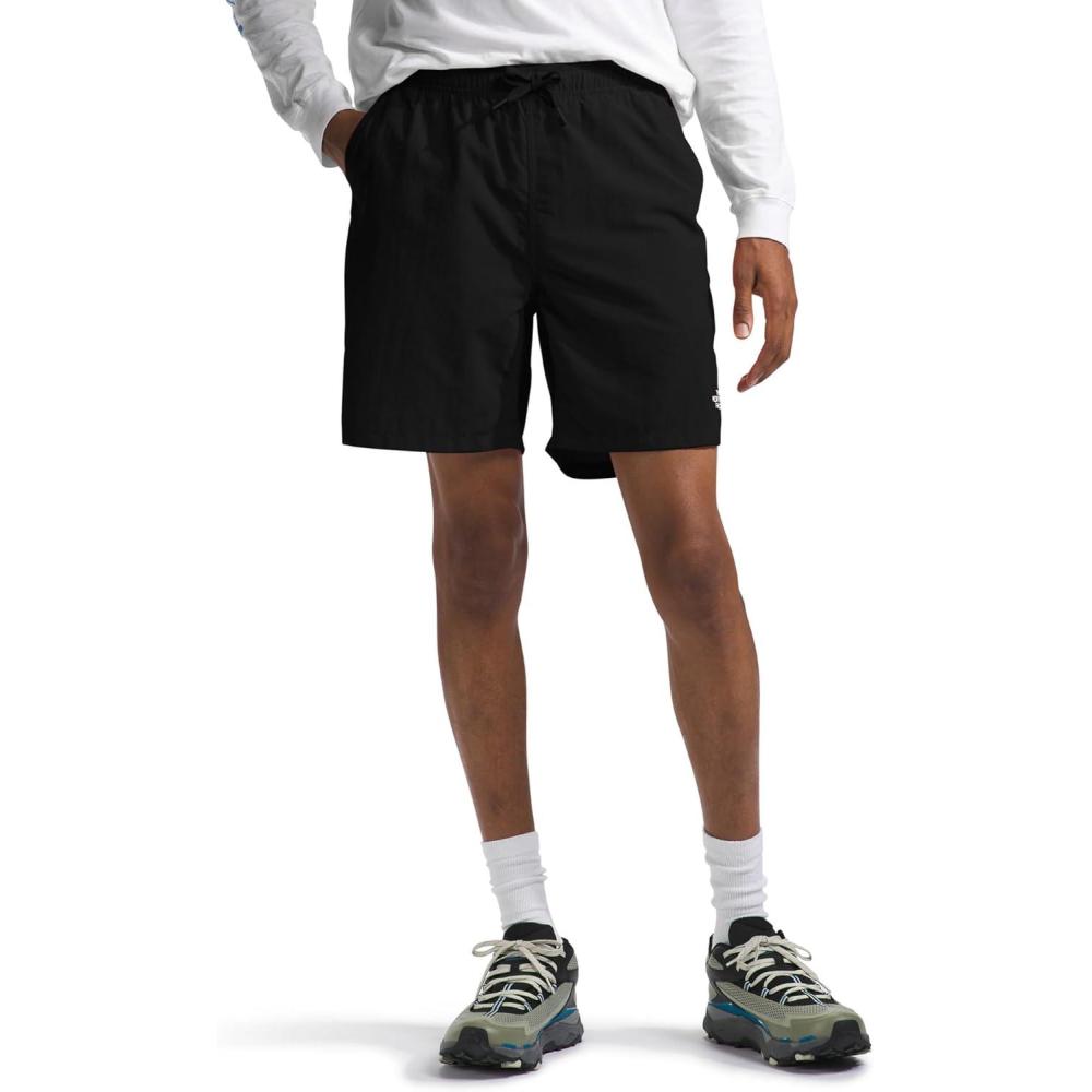 image:imageTHE NORTH FACE Mens Action Shorts 20 Lightweight ampamp Breathable Nylon Shorts With Flashdry Technology ampamp Adjustable DrawcordTnf Black