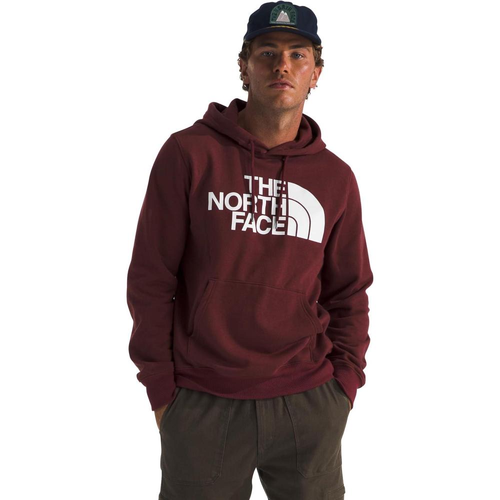 image:imageTHE NORTH FACE Mens Half Dome Pullover HoodieSumacTnf White