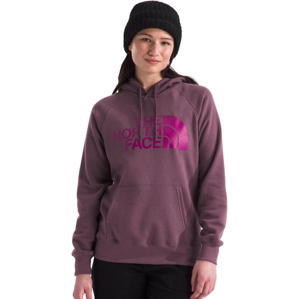 image:imageTHE NORTH FACE Womens Half Dome Pullover Hoodie Sweatshirt Standard and Plus SizeMidnight MauveDeep Mulberry