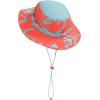Class V Brimmer Hat – TNF Black(Retro Orange Tropical Paintbrush Print)