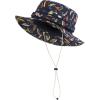 Class V Brimmer Hat – TNF Black(Summit Navy Hand Tied Fly Print)