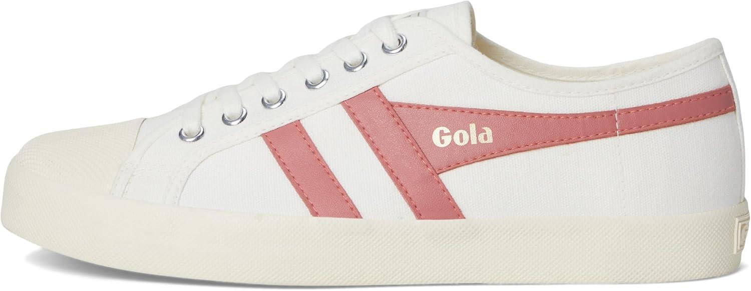 image:imageGola Womens Coaster Fashion SneakerOffwhiteCoral Pink
