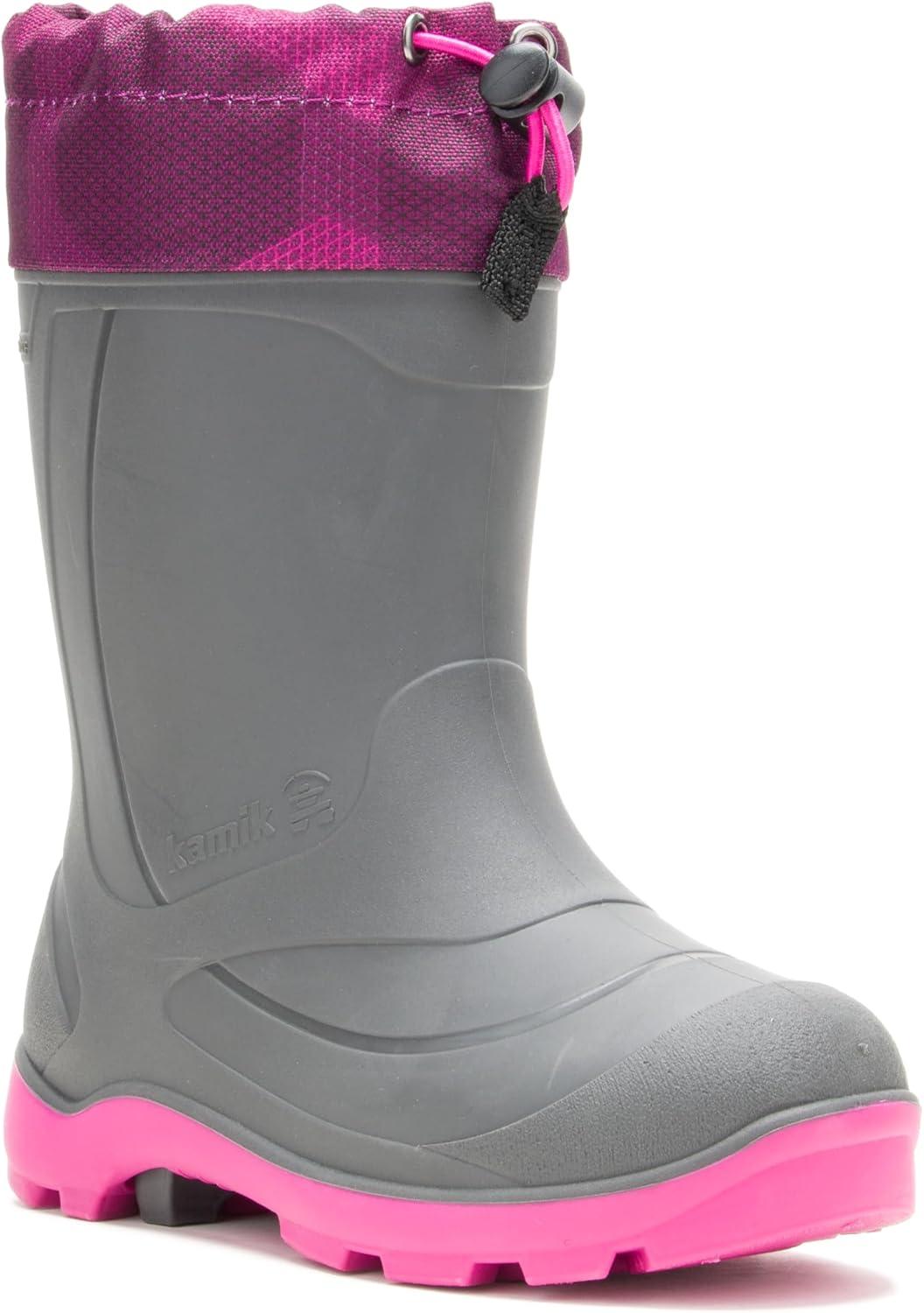 image:imageKamik Kids Snobuster 2 Winter BootsBlackCharcoalMagenta