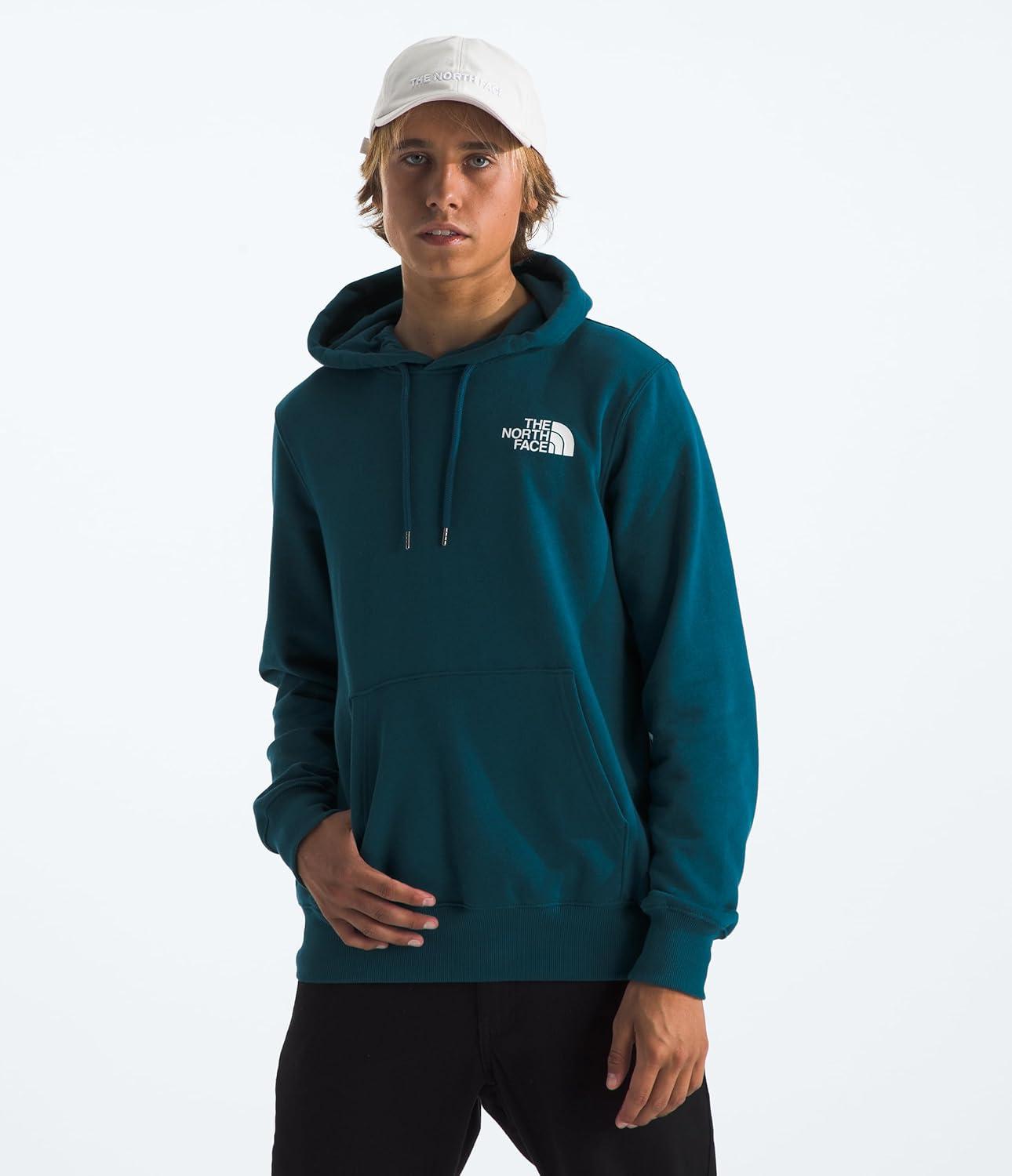 image:imageTHE NORTH FACE Mens Box NSE Pullover Hoodie Standard and Big SizeMidnight Petrol