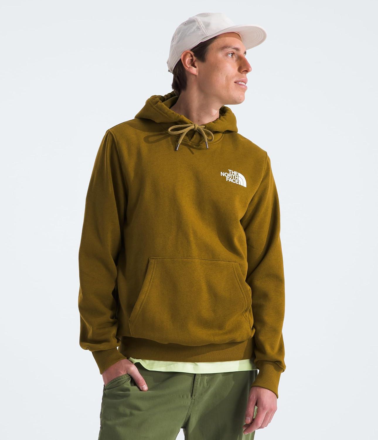 image:imageTHE NORTH FACE Mens Box NSE Pullover Hoodie Standard and Big SizeMoss Green