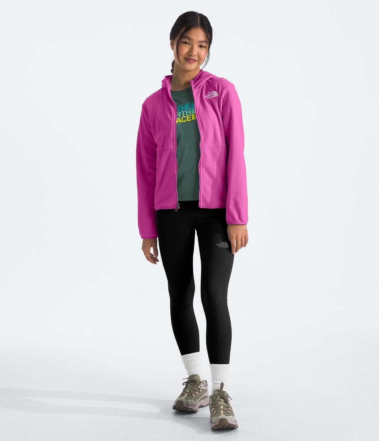 image:imageTHE NORTH FACE Teen Glacier Lightweight Full Zip Hooded JacketDeep Mulberry