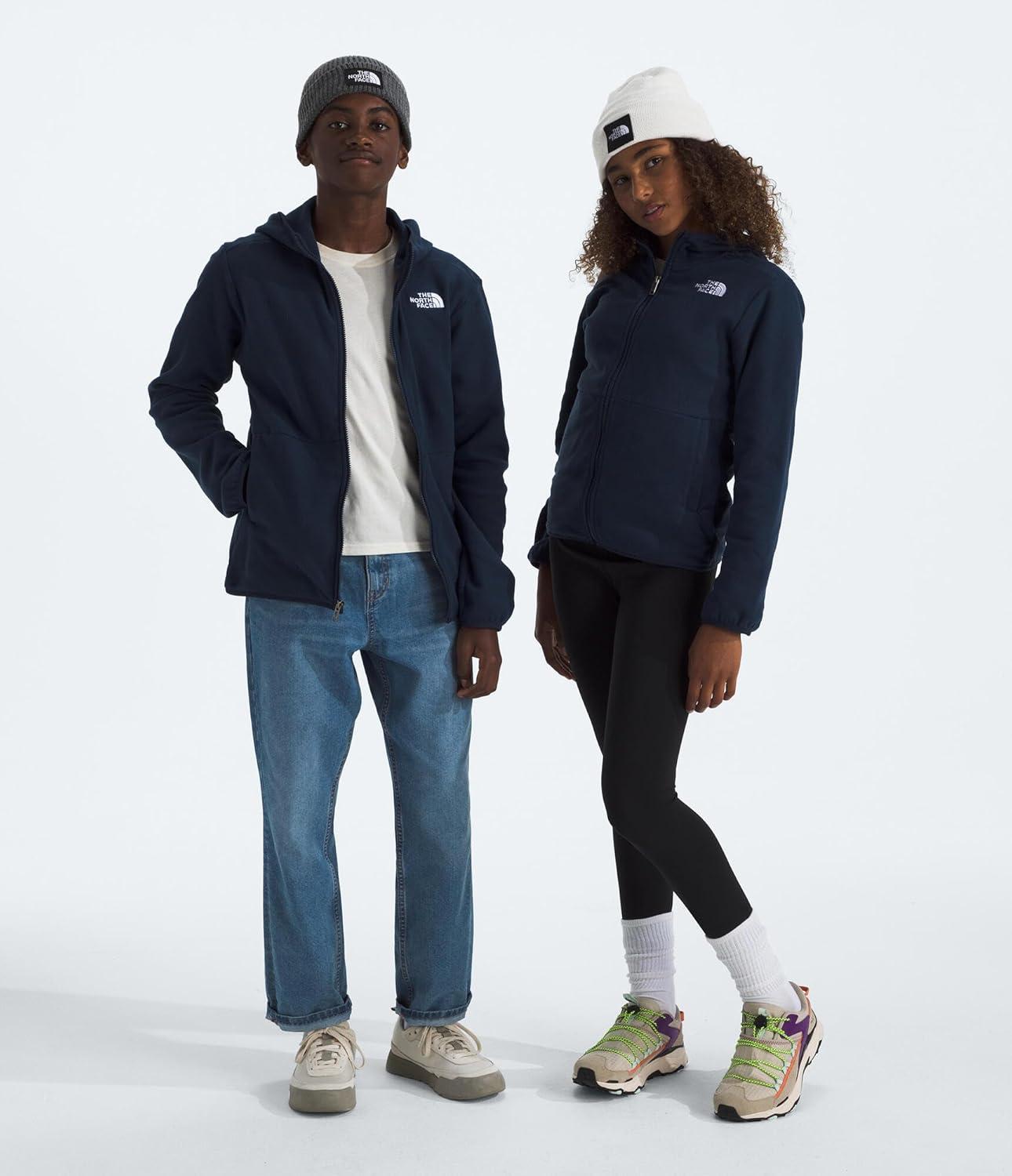 image:imageTHE NORTH FACE Teen Glacier Lightweight Full Zip Hooded JacketSummit Navy