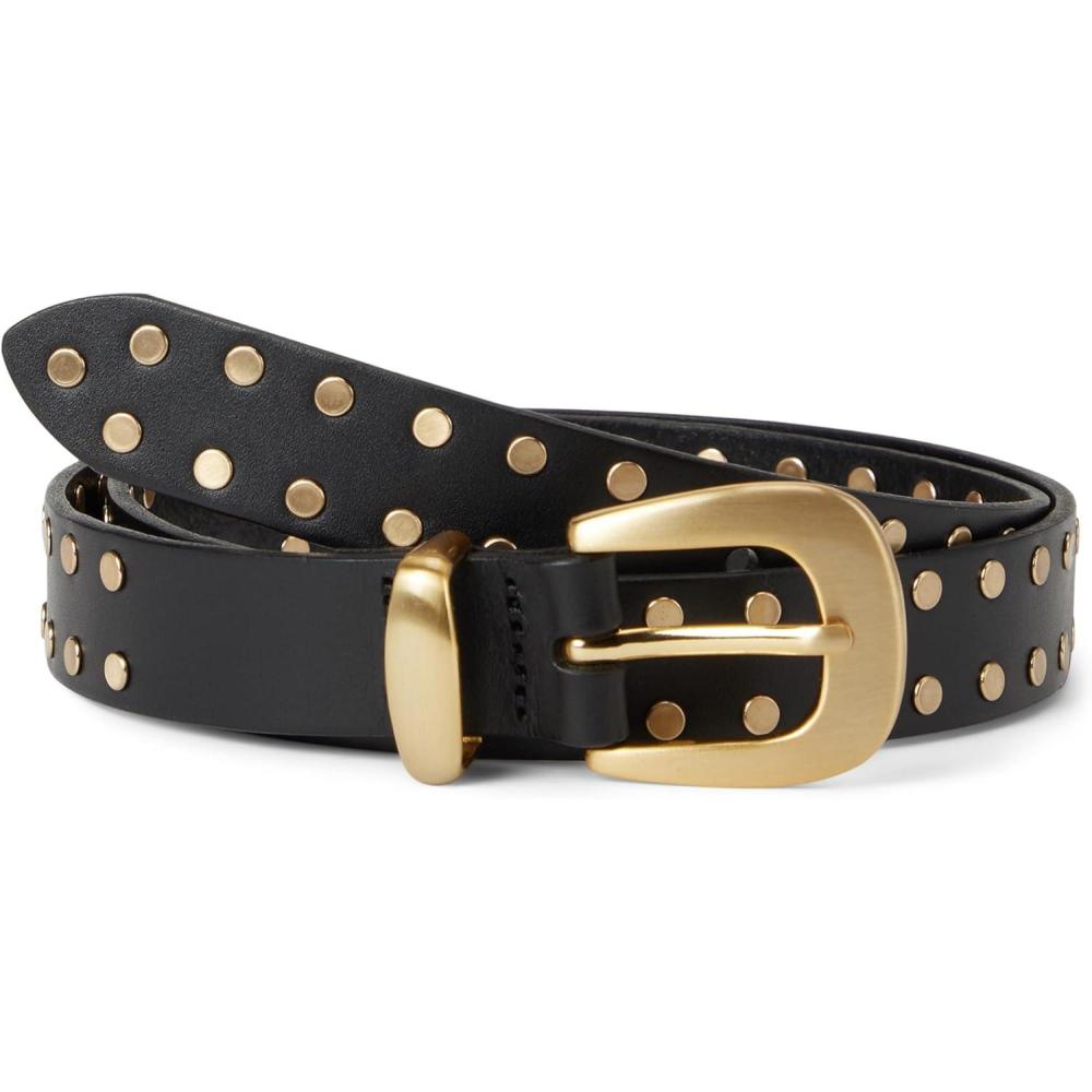 image:imageMadewell womens Clean Western Flat Stud BeltTrue Black