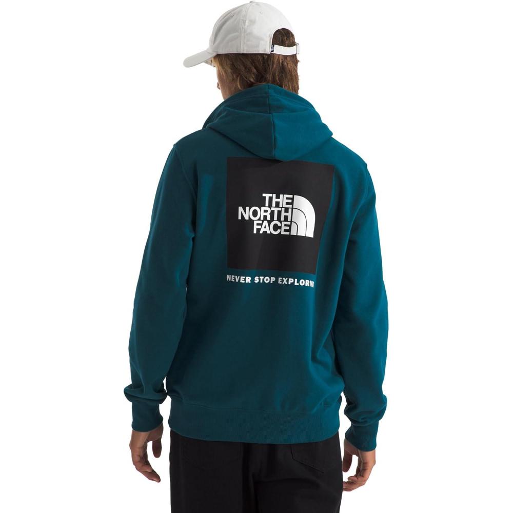 image:imageTHE NORTH FACE Mens Box NSE Pullover Hoodie Standard and Big SizeMidnight Petrol