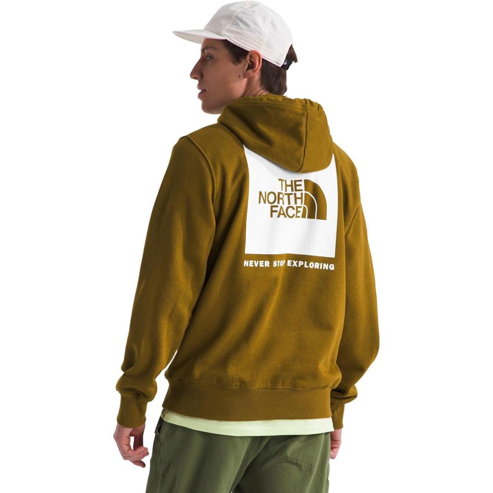 image:imageTHE NORTH FACE Mens Box NSE Pullover Hoodie Standard and Big SizeMoss Green