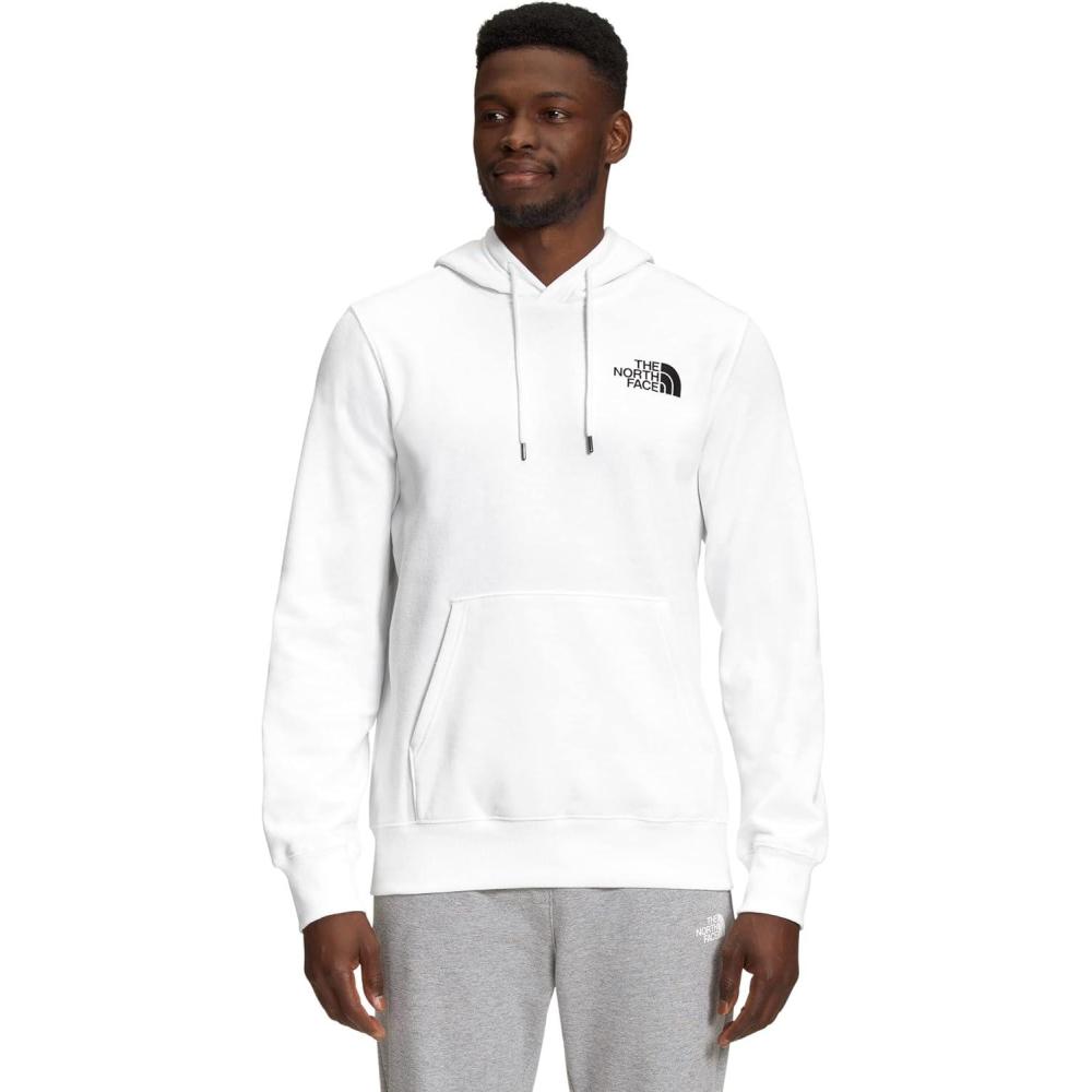 image:imageTHE NORTH FACE Mens Box NSE Pullover Hoodie Standard and Big SizeTnf WhiteTnf Black
