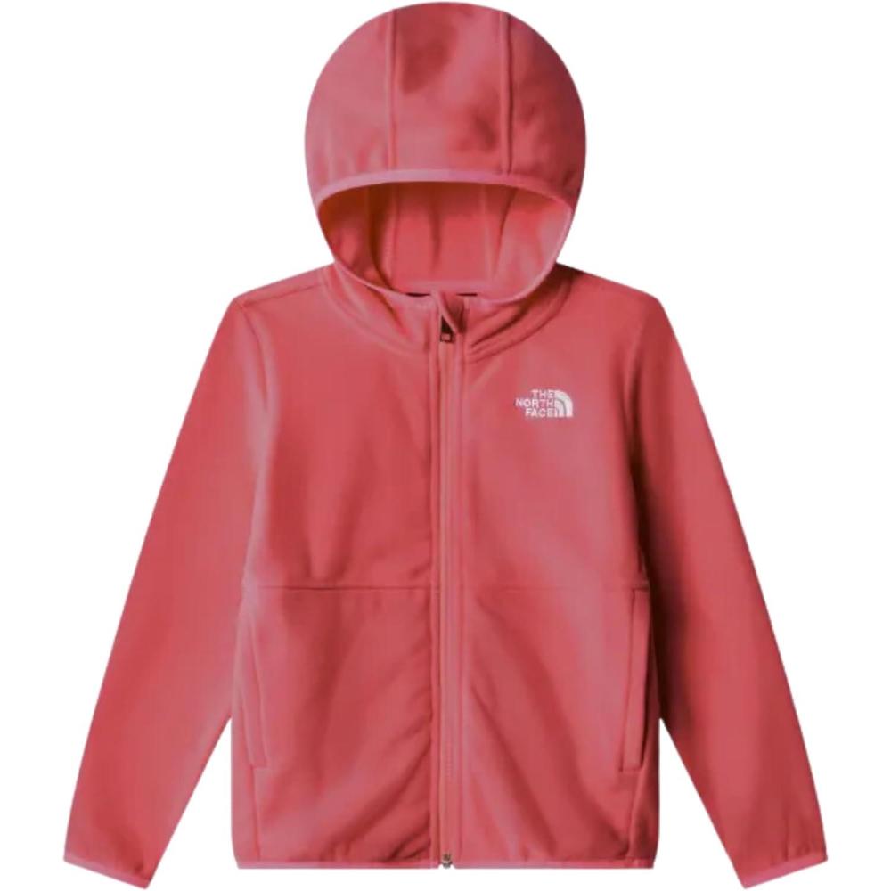 image:imageTHE NORTH FACE Teen Glacier Lightweight Full Zip Hooded JacketRadiant Poppy