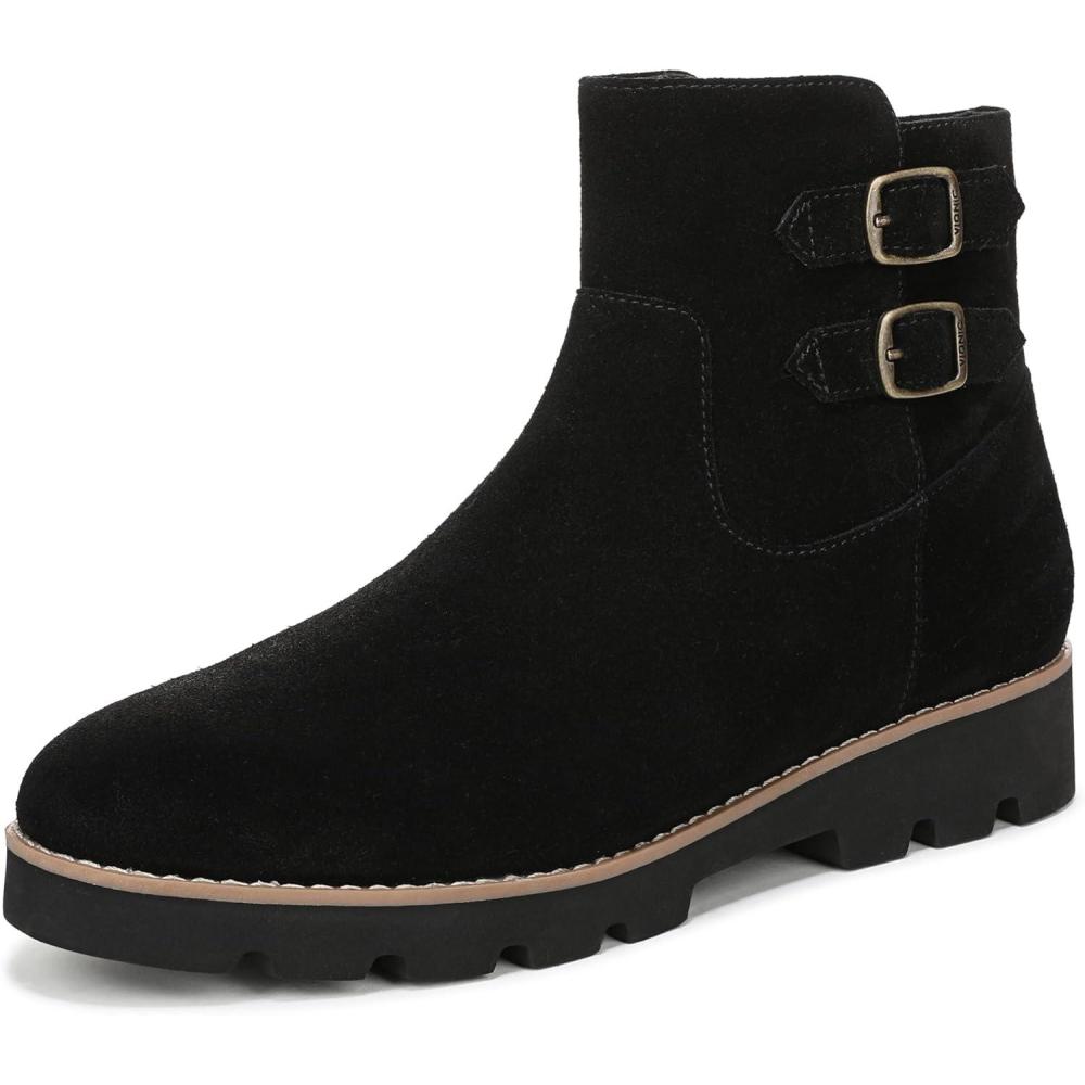 image:imageVionic womens CarissaBlack Suede Leather
