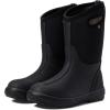 BOGS unisex-child Classic II Solid (Toddler/Little Kid/Big Kid)(Black 1)
