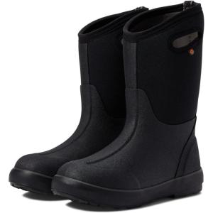 BOGS unisex-child Classic II Solid (Toddler/Little Kid/Big Kid)(Black 1)