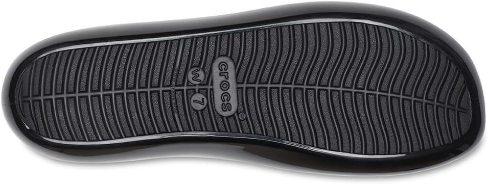 image:imageCrocs Womens Brooklyn FlatsBlackHigh Shine