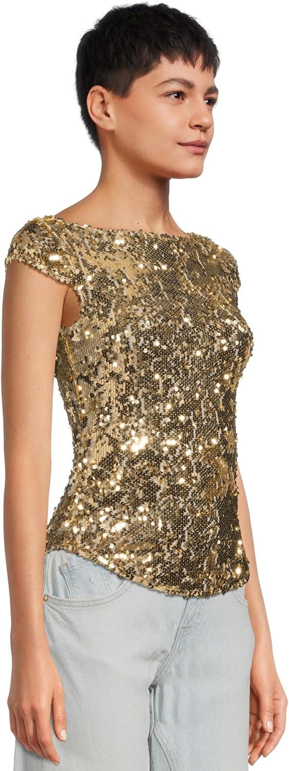 image:imageFree People Womens Late Last Night TeeGold