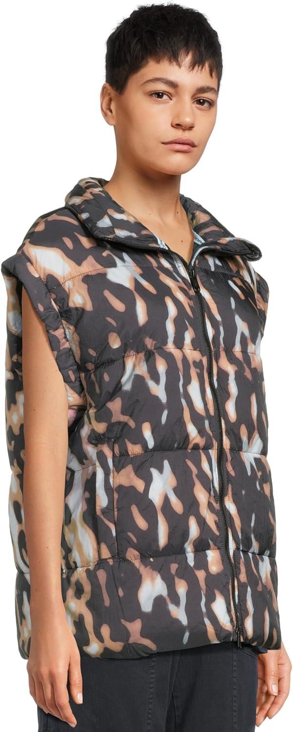 image:imageFree People Womens Printed In A Bubble Vest Tortoise Shell Small