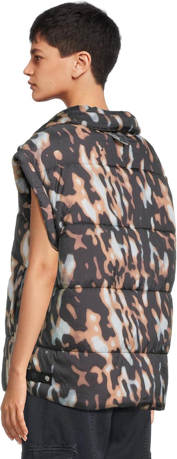 image:imageFree People Womens Printed In A Bubble Vest Tortoise Shell Small