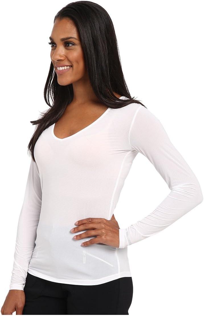 image:imageJamie Sadock Womens Sunsence Lightweight Long SleeveTop with UVP 30Sugar White