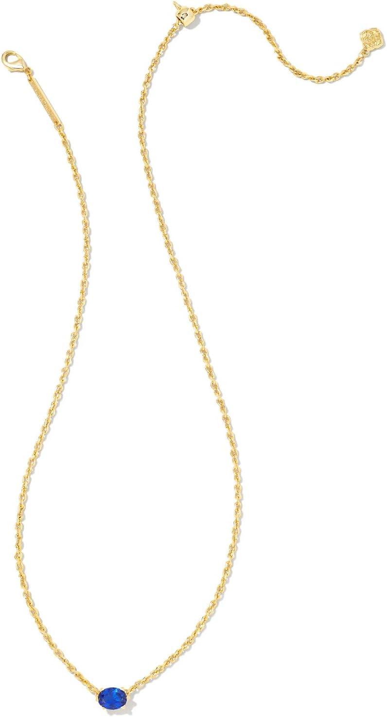 image:imageKendra Scott Cailin Pendant Necklace Fashion Jewelry for WomenGOLD BLUE CRYSTAL