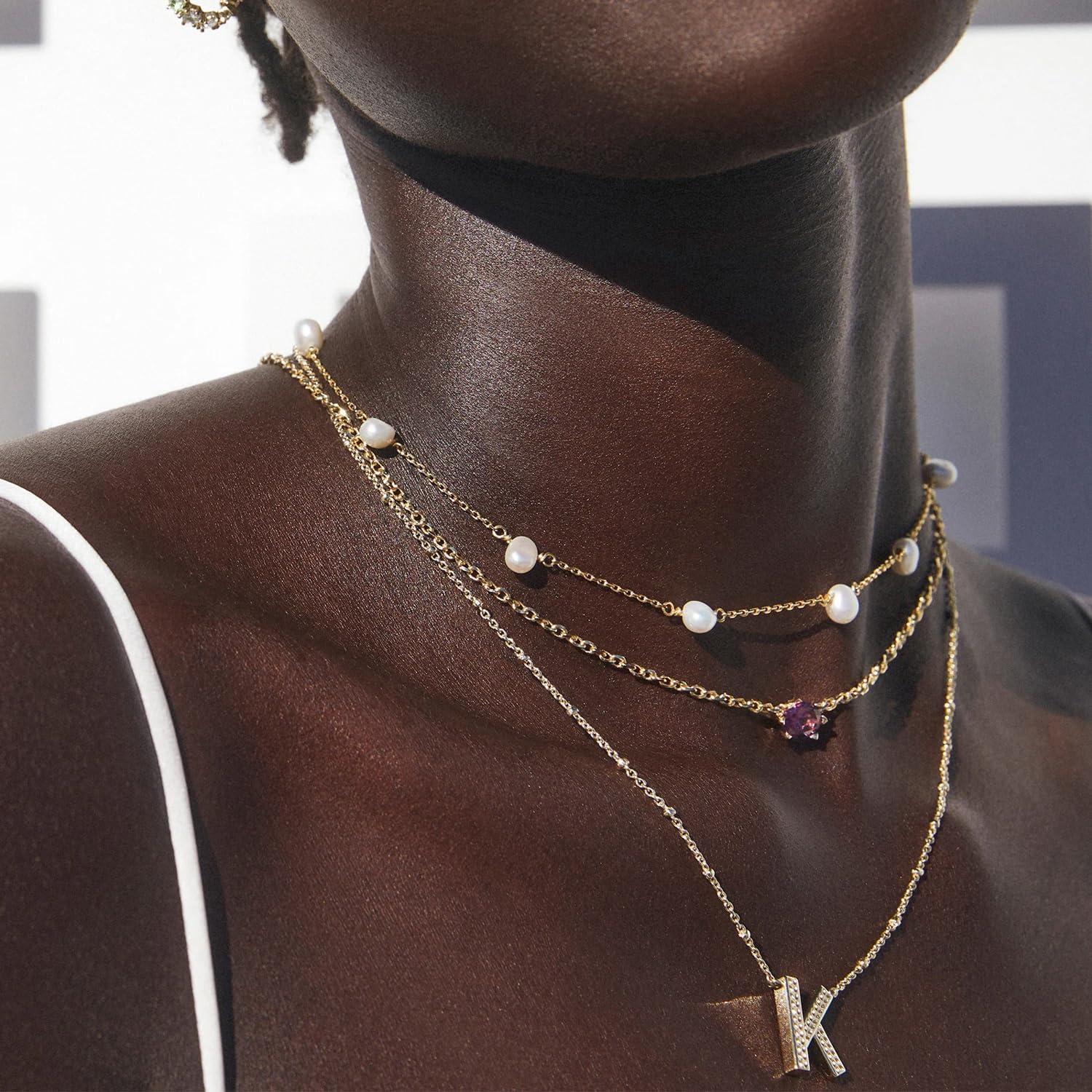 image:imageKendra Scott Cailin Pendant Necklace Fashion Jewelry for WomenGOLD PURPLE CRYSTAL