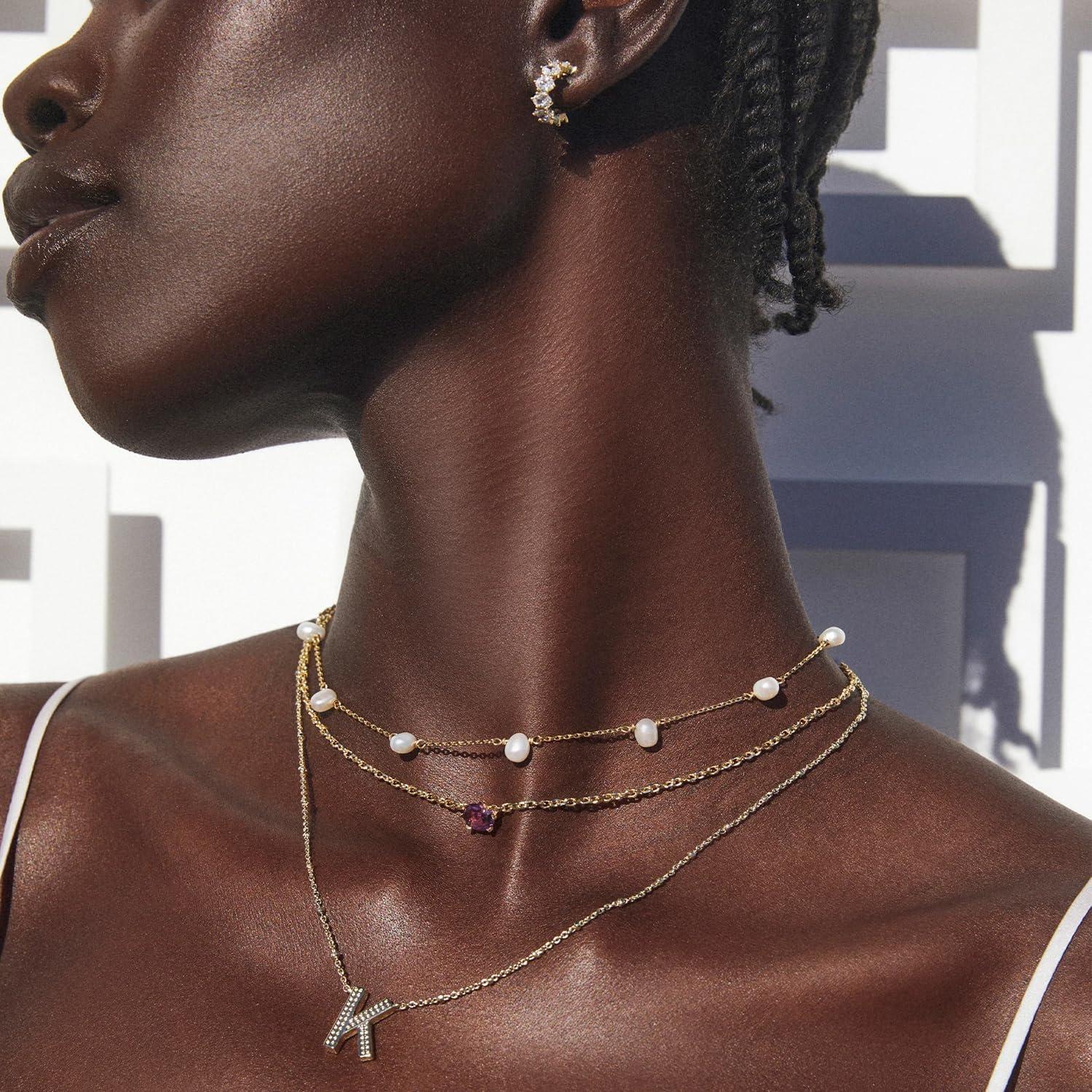 image:imageKendra Scott Cailin Pendant Necklace Fashion Jewelry for WomenGOLD PURPLE CRYSTAL