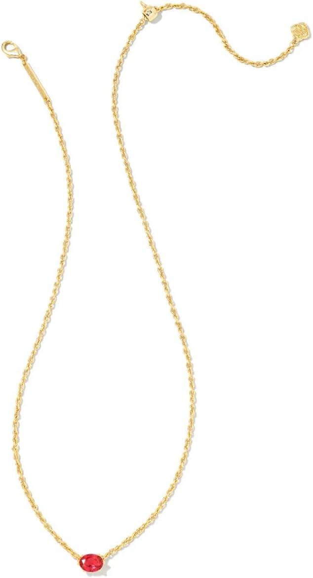 image:imageKendra Scott Cailin Pendant Necklace Fashion Jewelry for WomenGOLD RED CRYSTAL