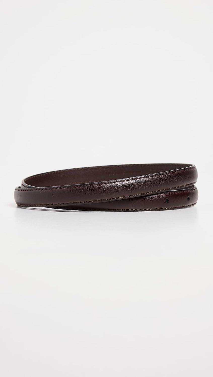 image:imageMadewell Womens Skinny Essentials BeltDark Carob