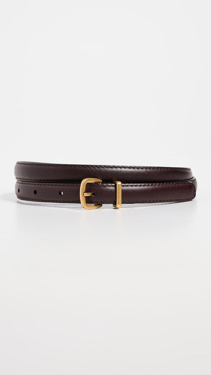 image:imageMadewell Womens Skinny Essentials BeltDark Carob