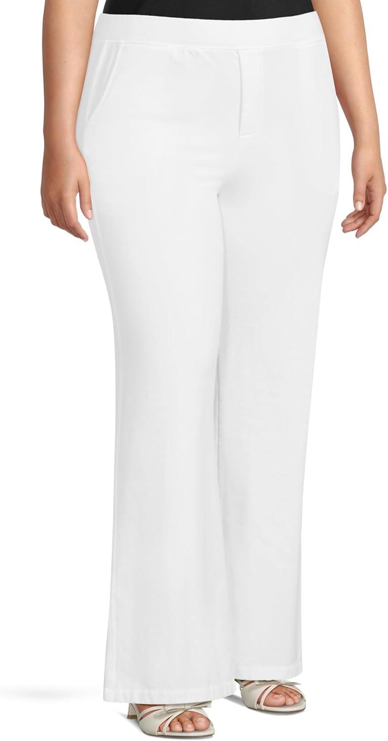 image:imageMododoc Womens Long Straight Leg Pants White