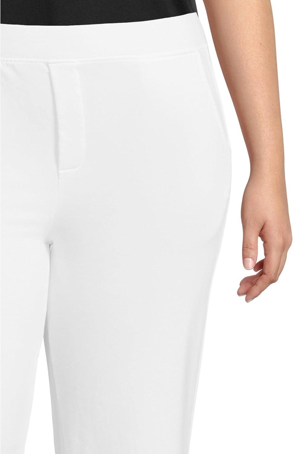 image:imageMododoc Womens Long Straight Leg Pants White