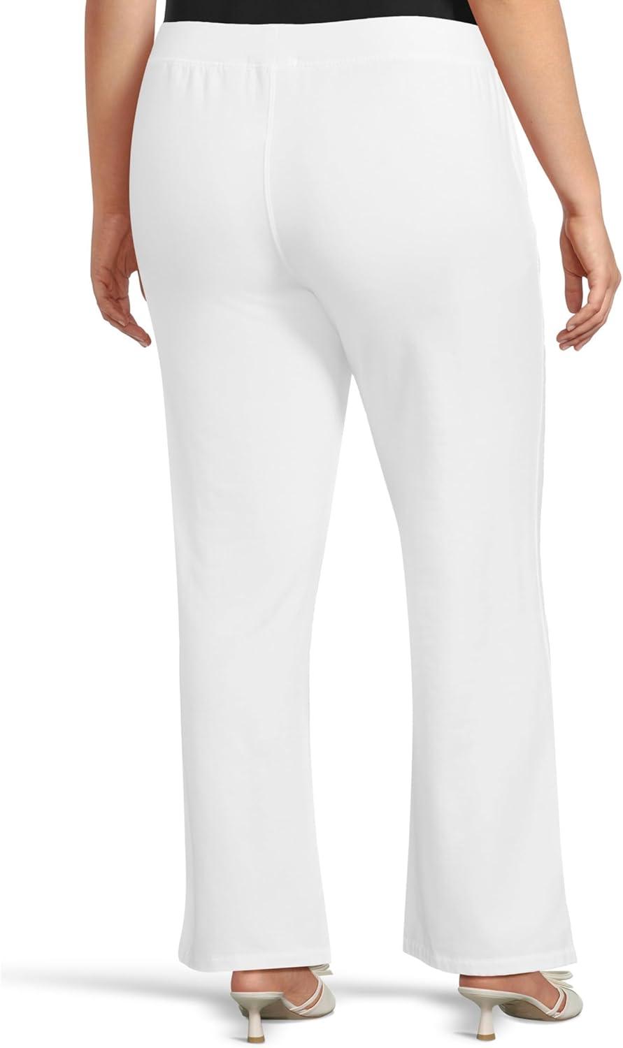 image:imageMododoc Womens Long Straight Leg Pants White