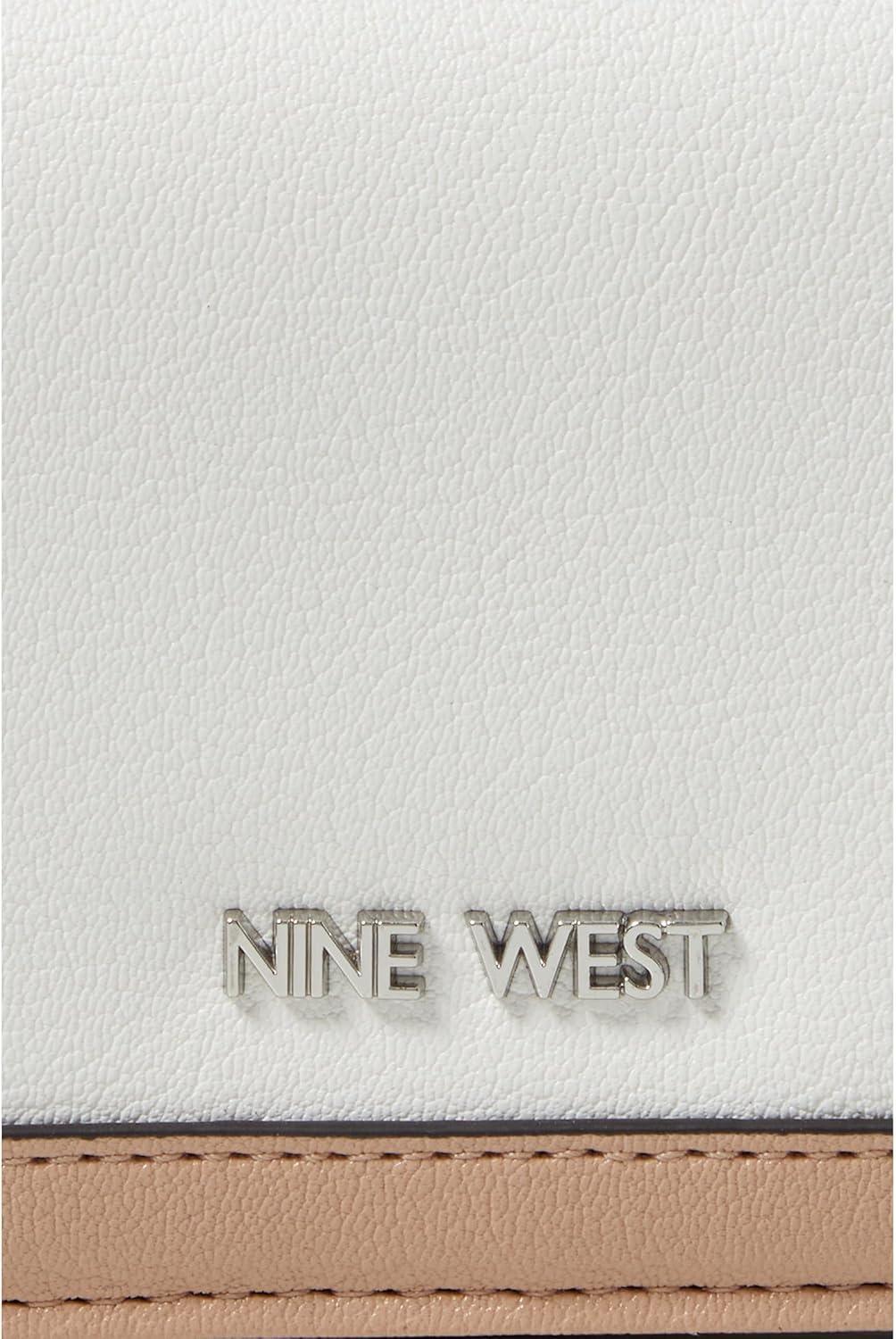 image:imageNine West Womens Zuri Slg Check SecWhite Multi